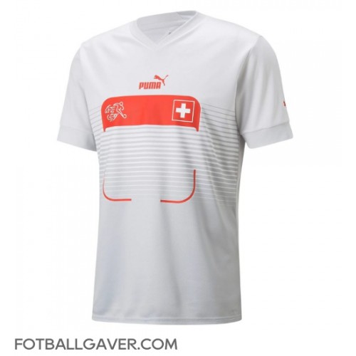 Sveits Breel Embolo #7 Fotballklær Bortedrakt VM 2022 Kortermet
